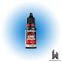 GAME COLOR 090-18ML. BLACK GREEN INK